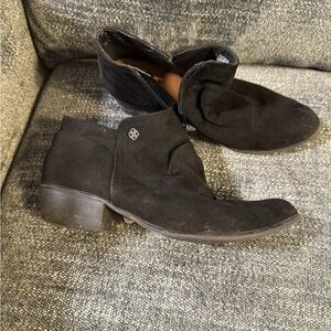 Black Booties. Size 8.